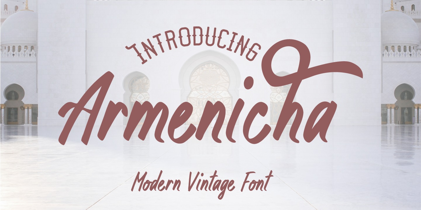 Armenicha Font preview